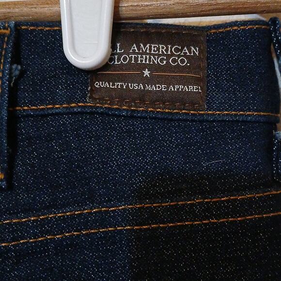 All American Clothing 1776 straight leg jeans dark wash - Picture 5 of 7